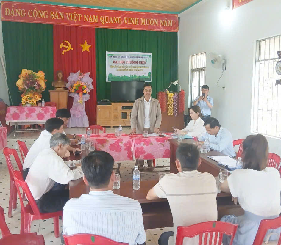 HTX sản xuất và dịch vụ nông ngư nghiệp Thái Hải tổ chức Đại hội thường niên năm 2024