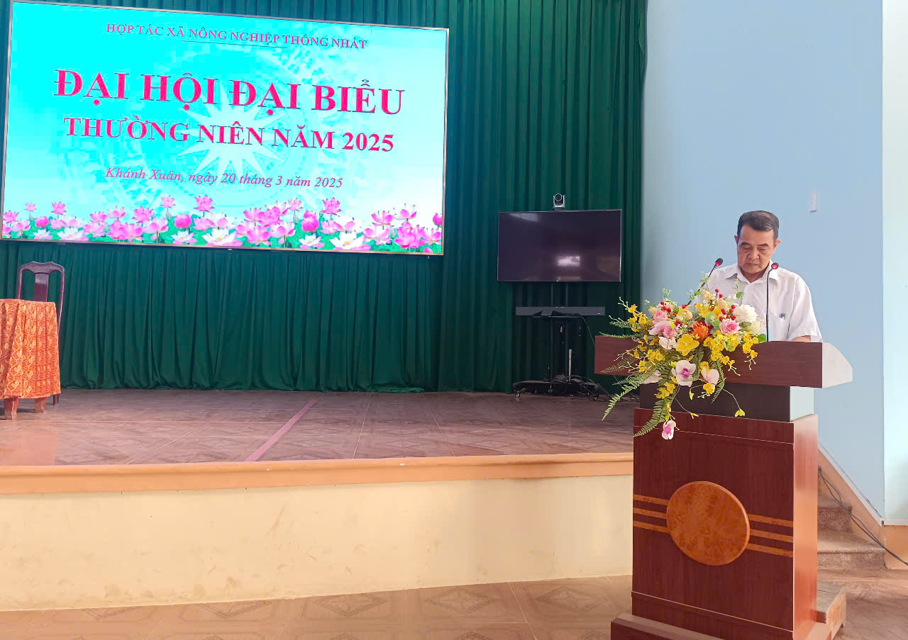 Hợp tác xã Nông nghiệp Thống Nhất TP BMT tổ chức Đại hội thường niên năm 2025