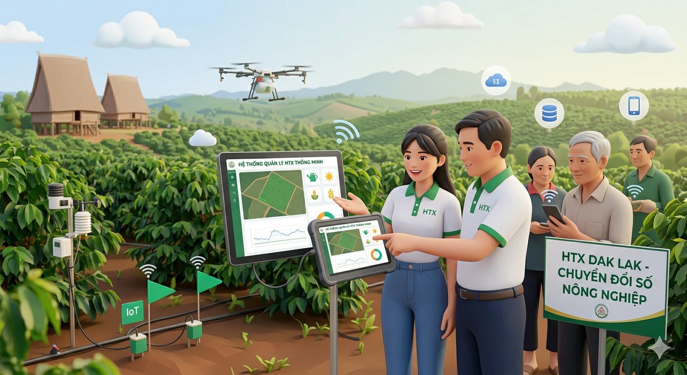 Hỗ trợ hợp tác xã tiếp cận, áp dụng các nền tảng số, công nghệ mới