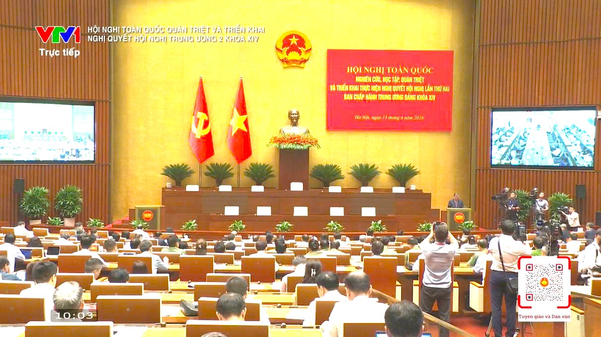 Hội nghị toàn quốc quán triệt, triển khai Nghị quyết Hội nghị Trung ương 2 khóa XIV
