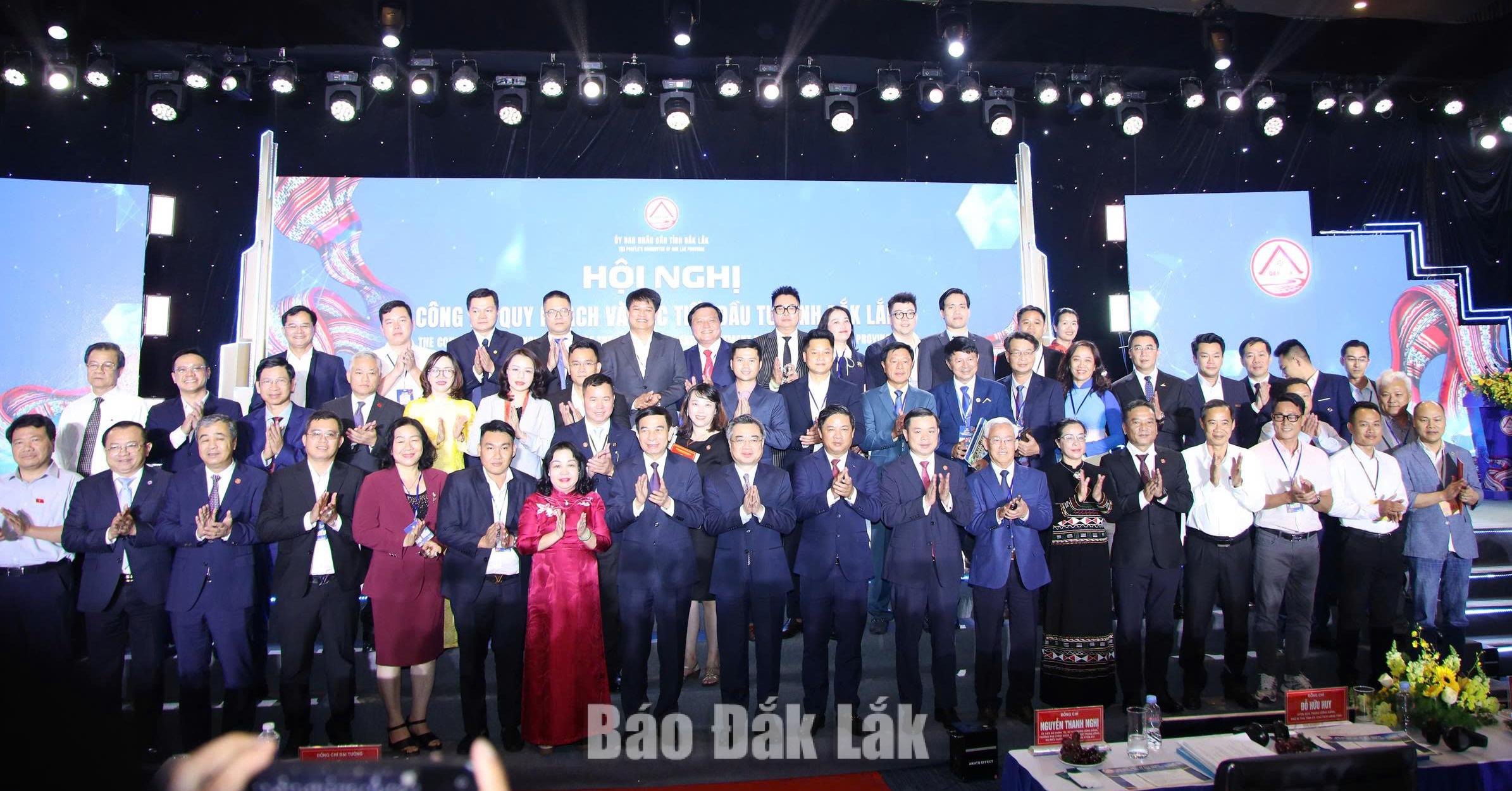 Lãnh đạo Trung ương dự công bố Quy hoạch, xúc tiến đầu tư và nhiều hoạt động tại tỉnh Đắk Lắk